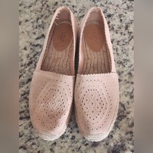 UGG Women's Soft Pink Espadrilles